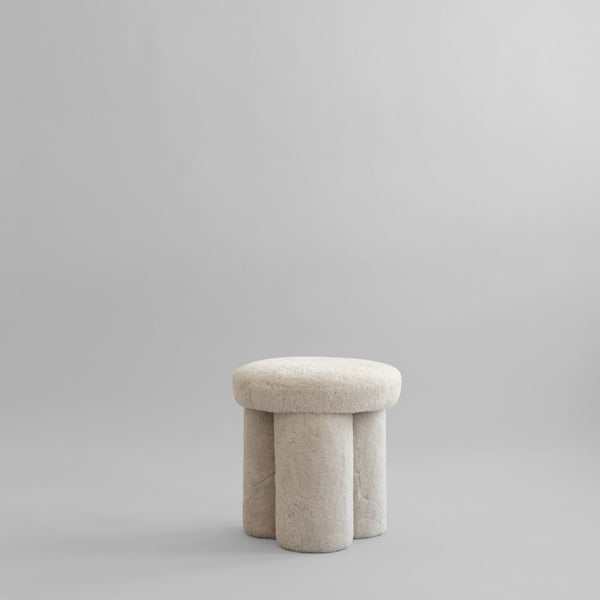 Big Foot Stool - Sandshell (Sheepskin)
