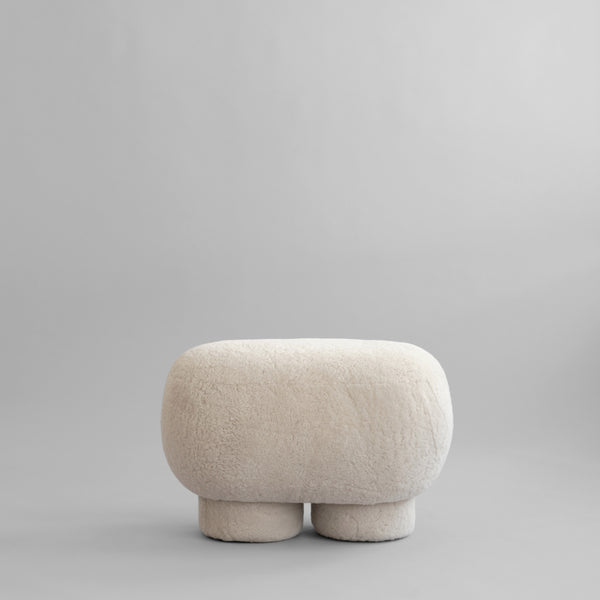 Big Foot Bench, Petit - Sandshell (Sheepskin)