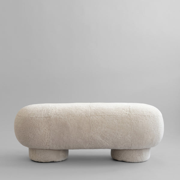 Big Foot Bench - Sandshell (Sheepskin)