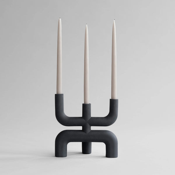 Cobra Candle Holder - Black