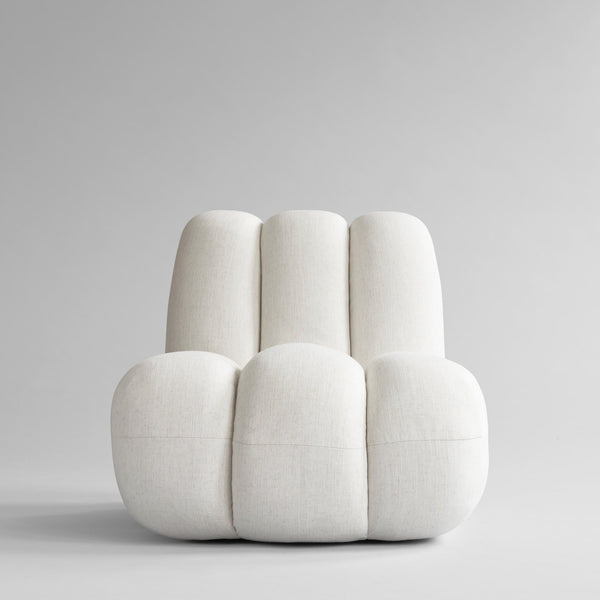 Toe Chair - White Chalk (Linen)